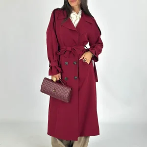 Trench New collection bordeaux