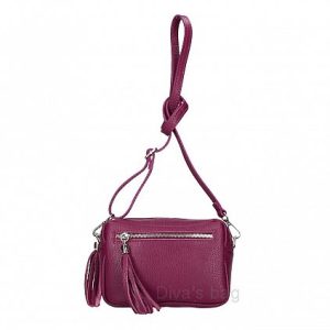 Divas TR156 Stina tracollina in vera pelle dollaro