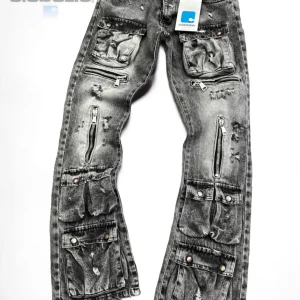 Jeans CIANOTIC Flare 308 Black