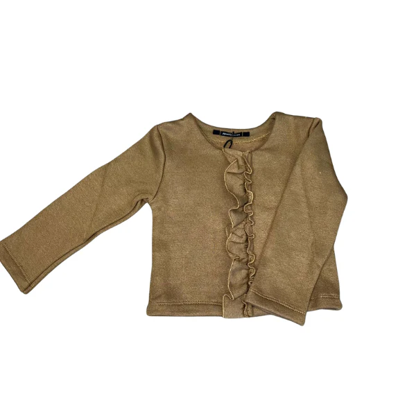 Felpa Aventiquattrore a manica lunga color marrone - immagine 2