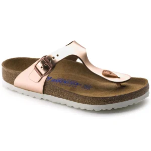 Birkenstock Gizeh Metallic Copper (Soft Footbed)