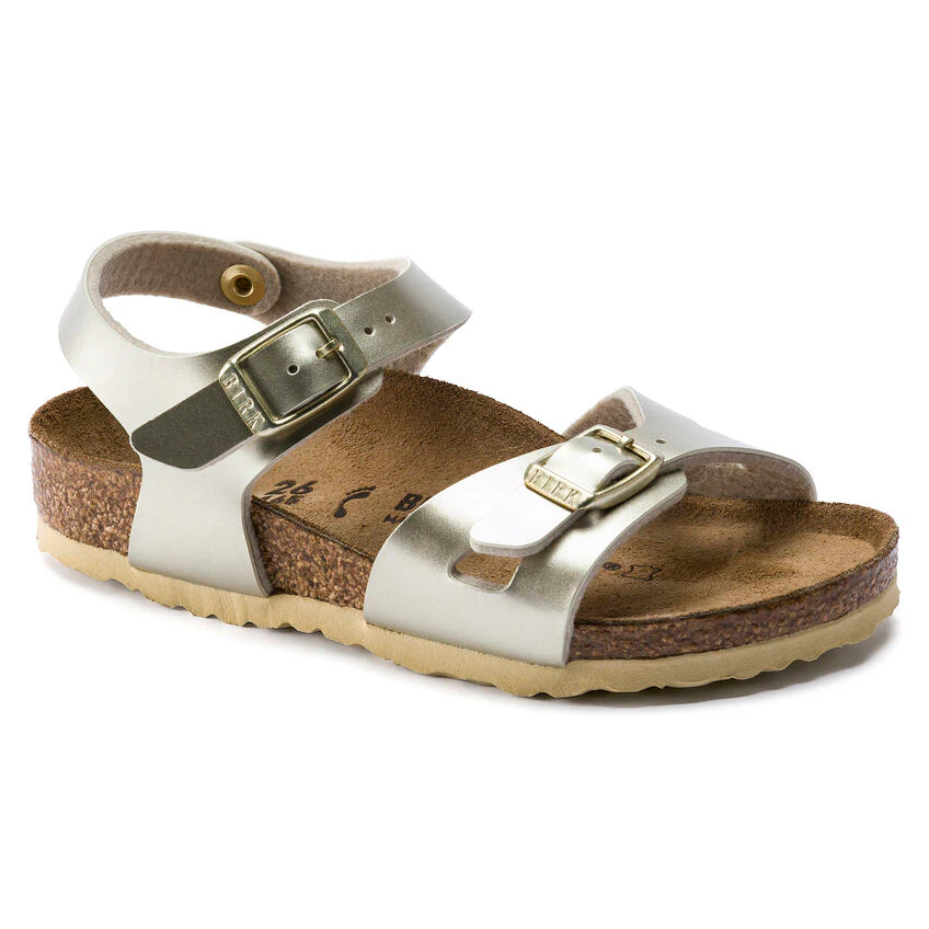 Birkenstock kids Rio Electric metallic Gold - immagine 2