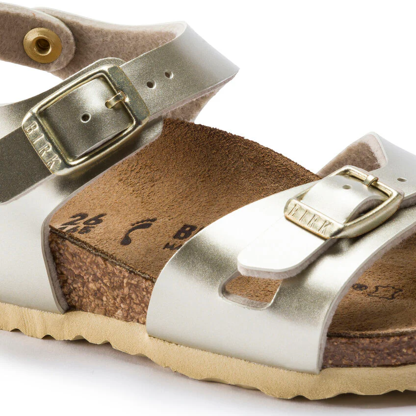 Birkenstock kids Rio Electric metallic Gold - immagine 7