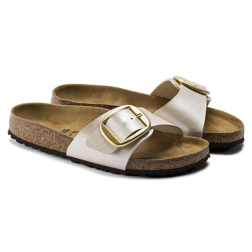 Birkenstock Madrid Big Buckle Graceful Pearl White /Narrow fit - immagine 3