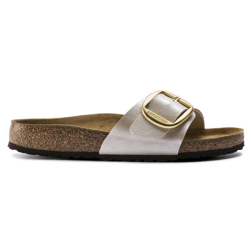 Birkenstock Madrid Big Buckle Graceful Pearl White /Narrow fit - immagine 4