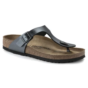 Birkenstock Gizeh metallic black  Birko-Flor /Regular fit