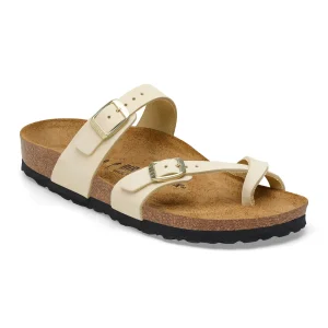 Birkenstock Mayari Ecru - nabuck leather /Regular fit
