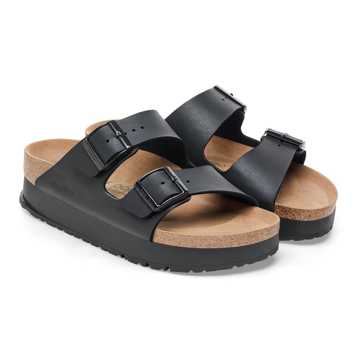 Birkenstock Arizona PAP Flex Platform - black /Narrow fit - immagine 5