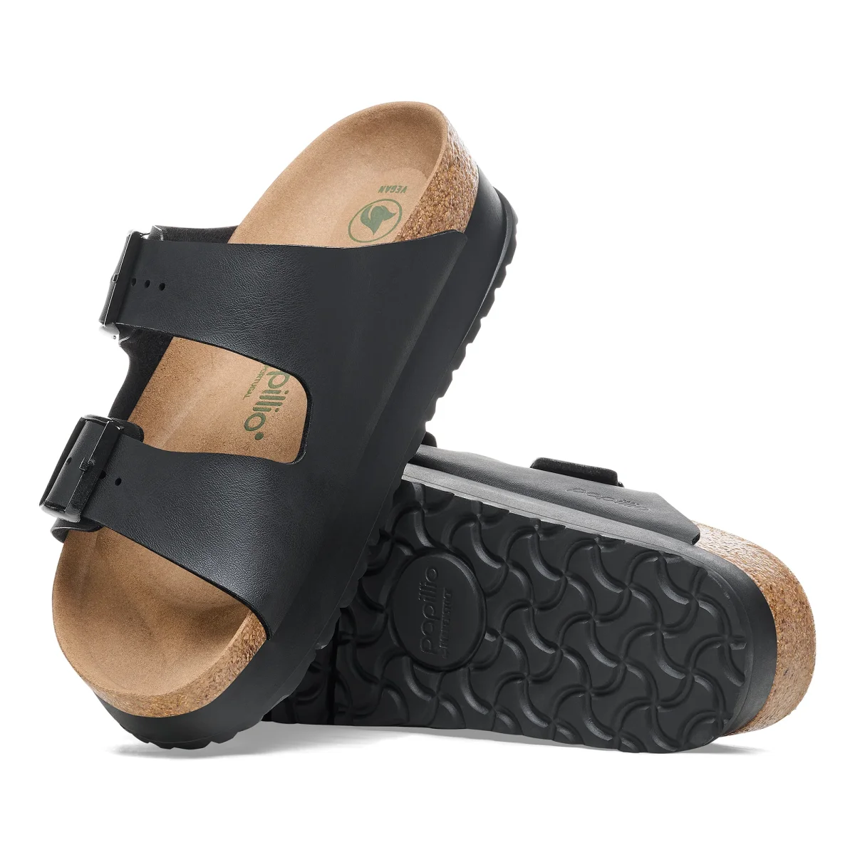 Birkenstock Arizona PAP Flex Platform - black /Narrow fit - immagine 6