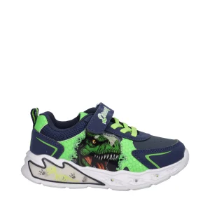 Walt Disney S8020179S Sneakers Bambino Blu e Verde con Luci