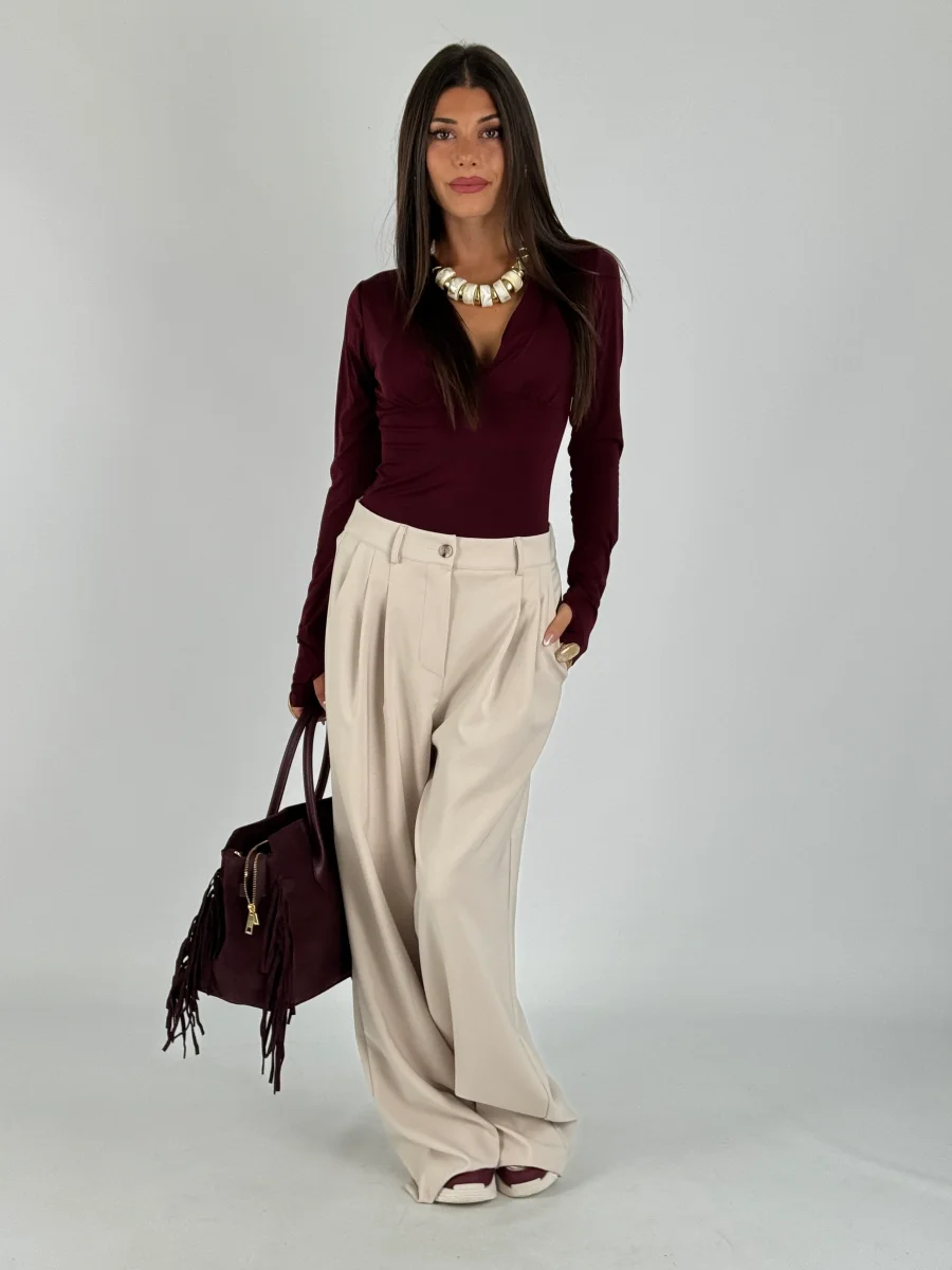 Pantalone Ambra beige - immagine 7