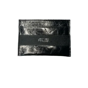 Cesare Paciotti 4US Porta carte in pelle crackle - nero