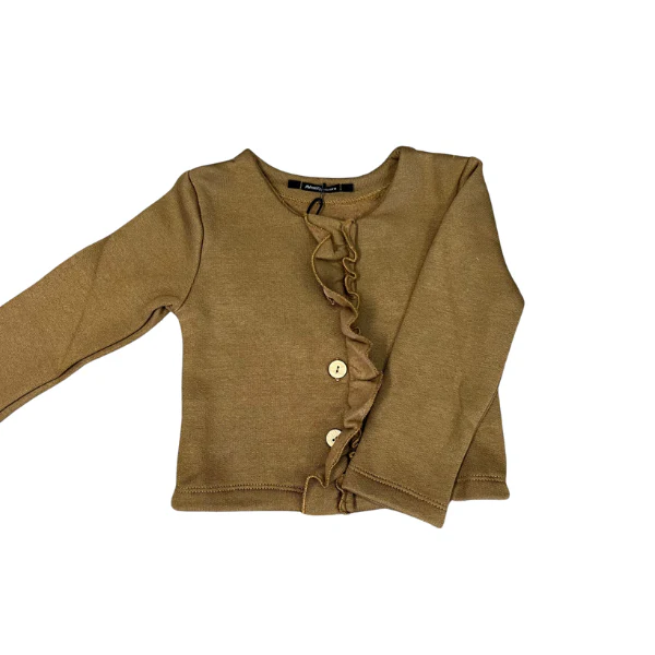 Felpa Aventiquattrore a manica lunga color marrone - immagine 4