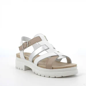 Igi&co Sandalo con tacco basso bianco