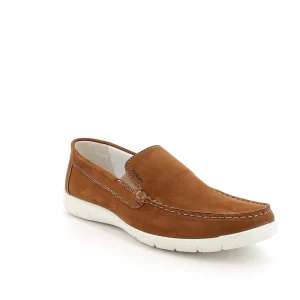 Igi&co Mocassino slip on in pelle - tabacco marrone (memory foam)