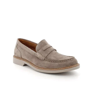 Igi&co Mocassini in pelle scamosciata da uomo - peltro