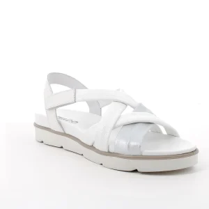 Igi&co Sandali donna con fascette chiusura regolabile - bianco