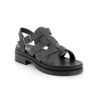 Igi&co Sandalo con tacco da donna con fibbia - nero