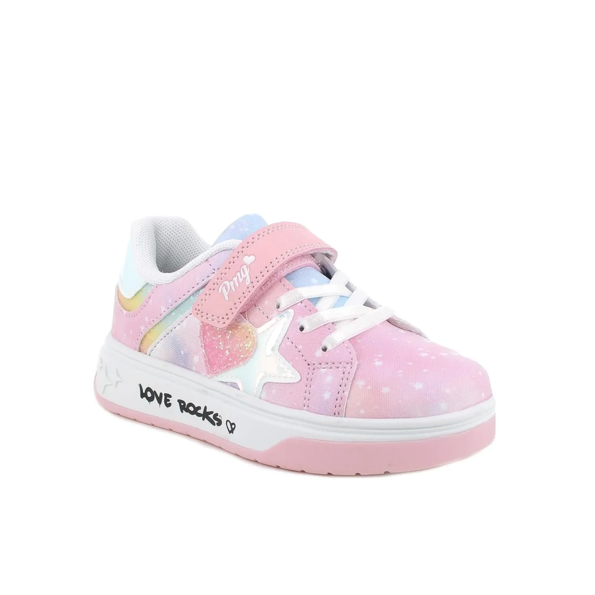 Primigi Sneakers da bambina chiusura a strappi - rosa