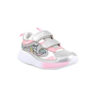 Primigi Sneakers con luci da bambina Unicorno - grigio