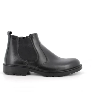 Igi&Co 8602600 Stivaletti gore-tex da uomo nero con zip