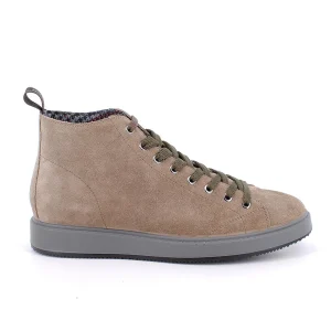 Igi&Co 8634055 Sneakers alte da uomo beige con lacci