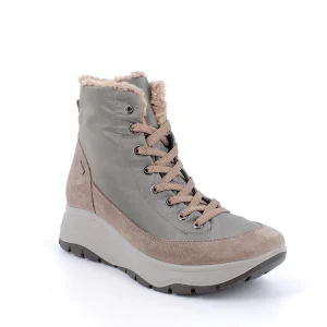 Igi&co Scarponcini gore-tex chiusura zip e lacci - beige