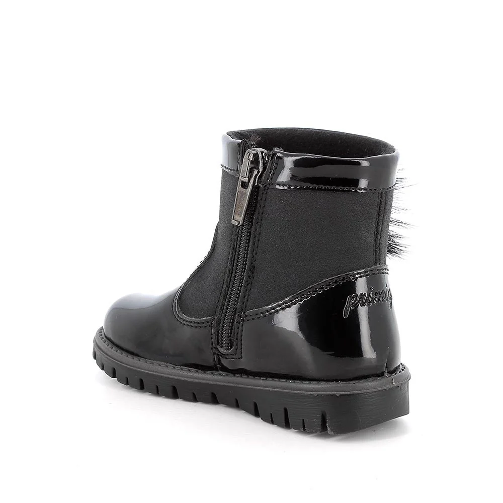 Primigi Stivaletto primi passi da bambina con chiusura zip - nero - immagine 4