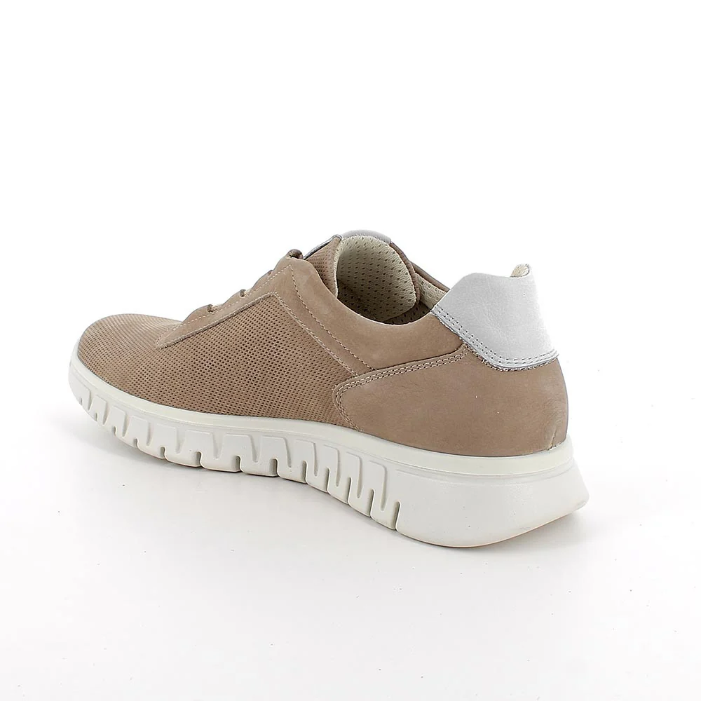 Igi&Co 1111133 Scarpe da uomo beige con lacci - immagine 4