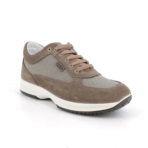 Igi&Co 1113122 Sneakers da uomo beige e marrone con lacci
