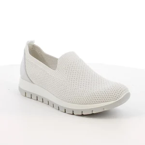 Igi&co Slip on calzino da donna, bianco