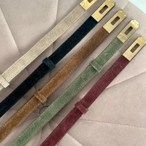 Cintura Hermosa scamosciata vera pelle