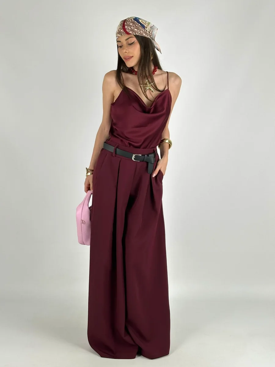 Pantalone completo Deep bordeaux - immagine 6