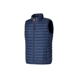 Gilet Save The Duck imbottito di colore blu scuro