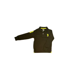 Polo U.S. Polo Assn. con colletto e polsini