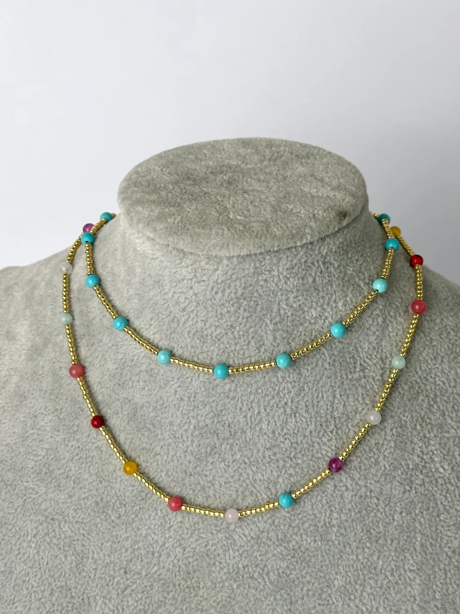 Collana perle alternate Premium - immagine 2