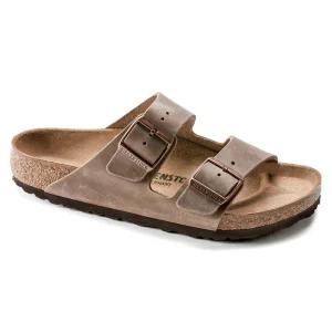 Birkenstock Arizona Oiled Leather Tabacco Brown /Narrow fit
