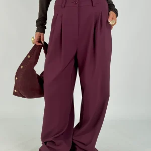 Pantalone Ambra bordeaux