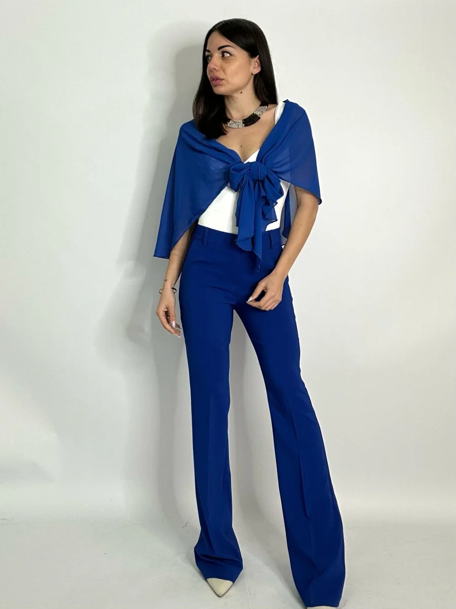 PANTALONE JULIA 999 blu elettrico - immagine 4