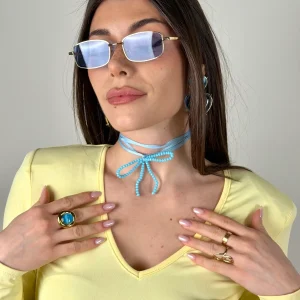 Collana chocker fiocco - 3 colori