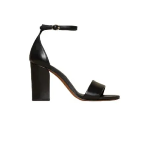 M.Gemi Sandal The ninetta - black - Handcrafted Italian shoes