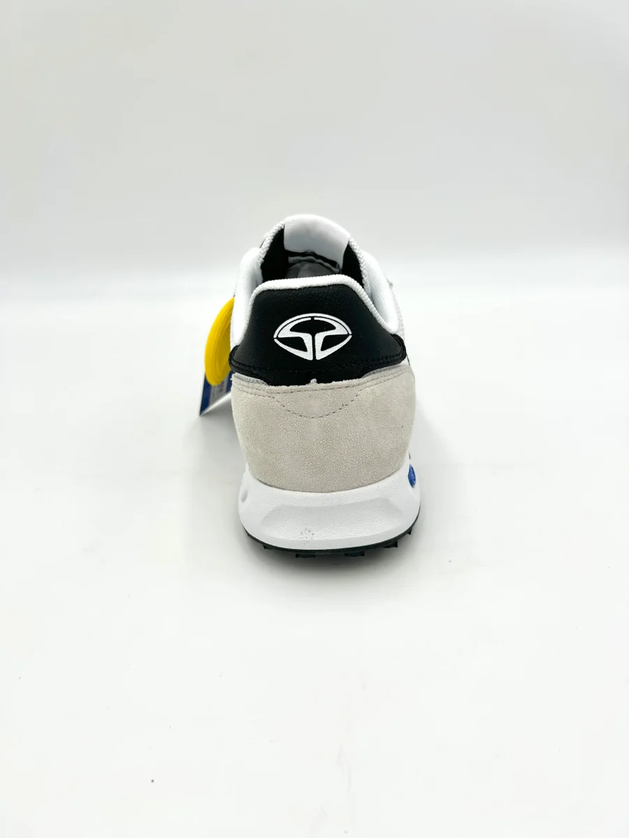 Soprani Sneakers uomo in memory foam - grigio e blu - immagine 6