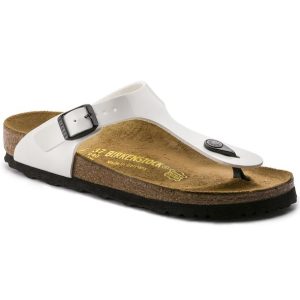 Birkenstock Gizeh White Patent