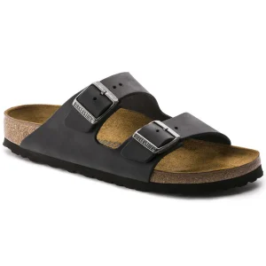 Birkenstock Arizona Oiled Leather black /Narrow fit