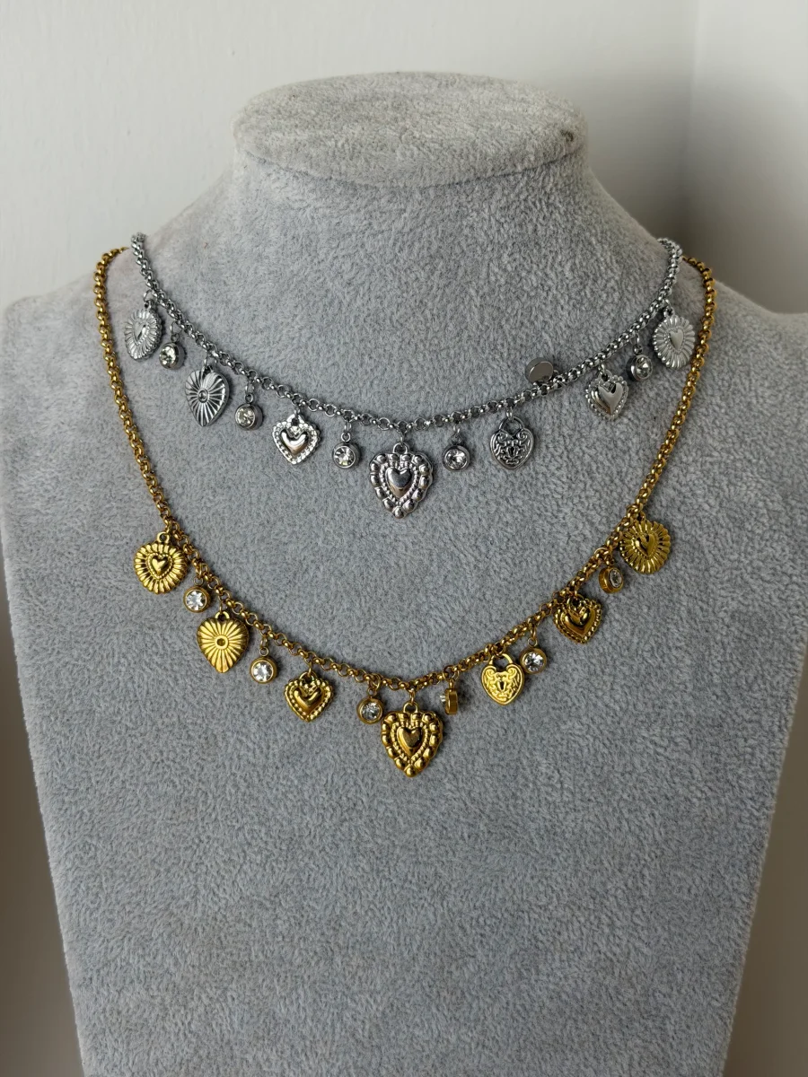 Collana je t’aime - 2 colori