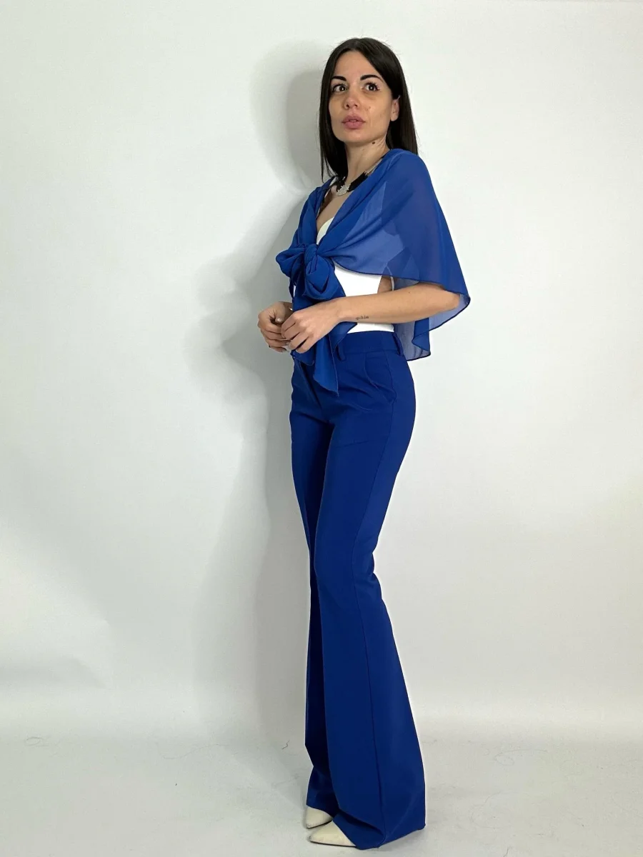 PANTALONE JULIA 999 blu elettrico - immagine 5