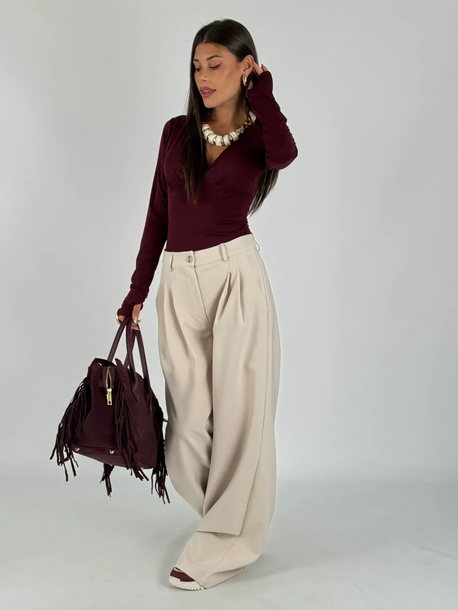 Pantalone Ambra beige - immagine 6