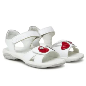 Primigi Sandali bambina a strappo - bianco e rosso
