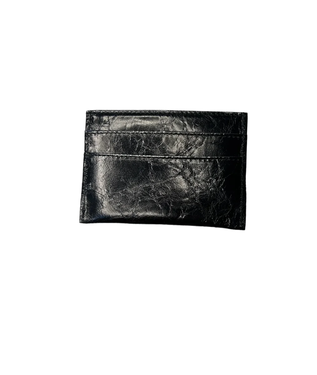 Cesare Paciotti 4US Porta carte in pelle crackle - nero - immagine 3