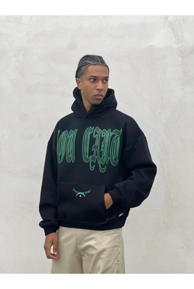 Felpa PRESENT DAY YOU CANT - immagine 2